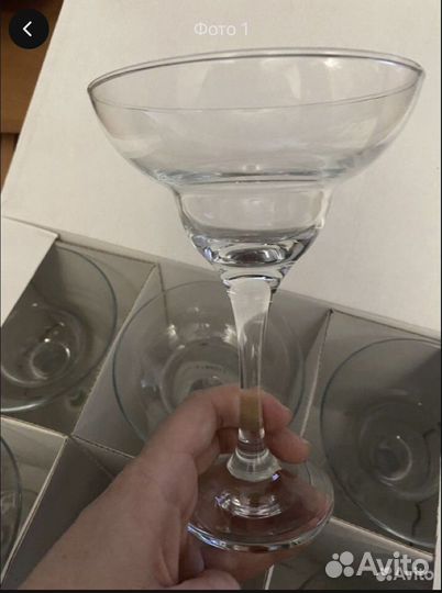 Бокалы для мартини новые