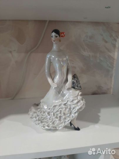 Фарфоровая Статуэтка испанский танец Кармен СССР