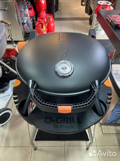 Мобильный Газовый гриль O-grill 700T black