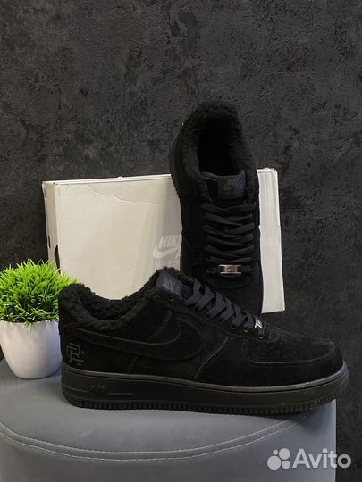 Кроссовки зимние с мехом Nike Air Force