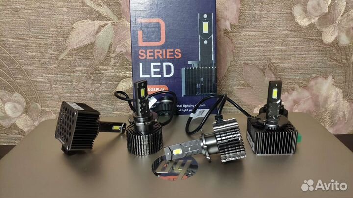 Светодиодные лампы D1s D2s D3s D4s под ксенон