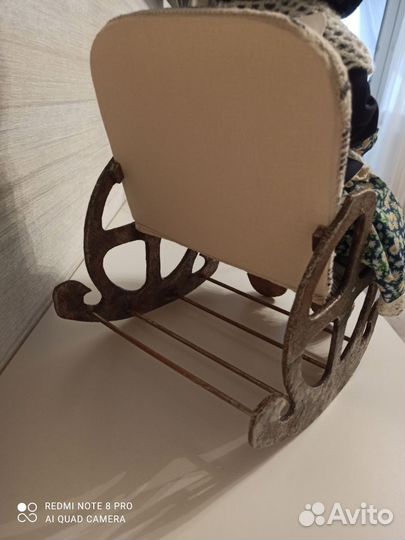 Текстильная работа, кошка. Ручная работа