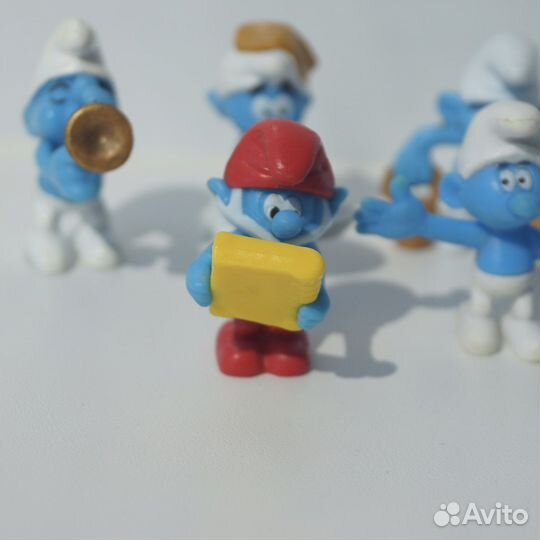 Игрушки смурфики коллекция