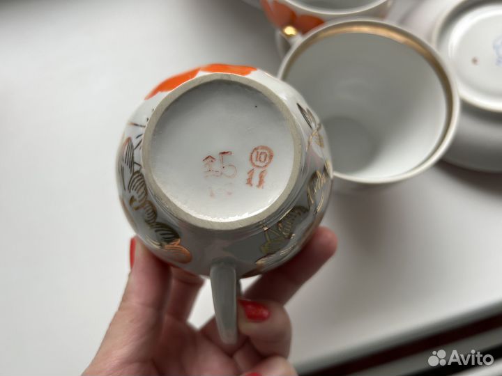 Чашки и блюдца винтаж СССР