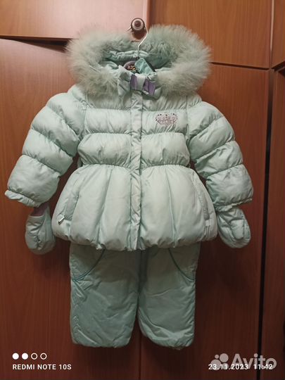 Зимний костюм для девочки
