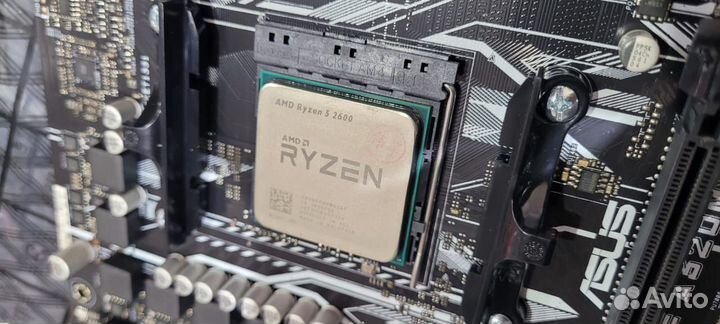 Комплект Ryzen 2600 + A320m