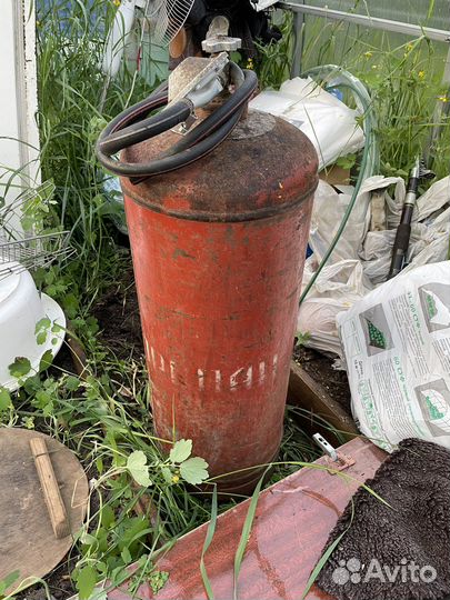 Газовый баллон бу 50 л с редуктором