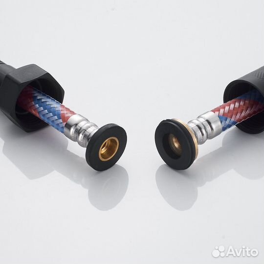 Гигиенический душ со смесителем Rose R1505H-1, черный