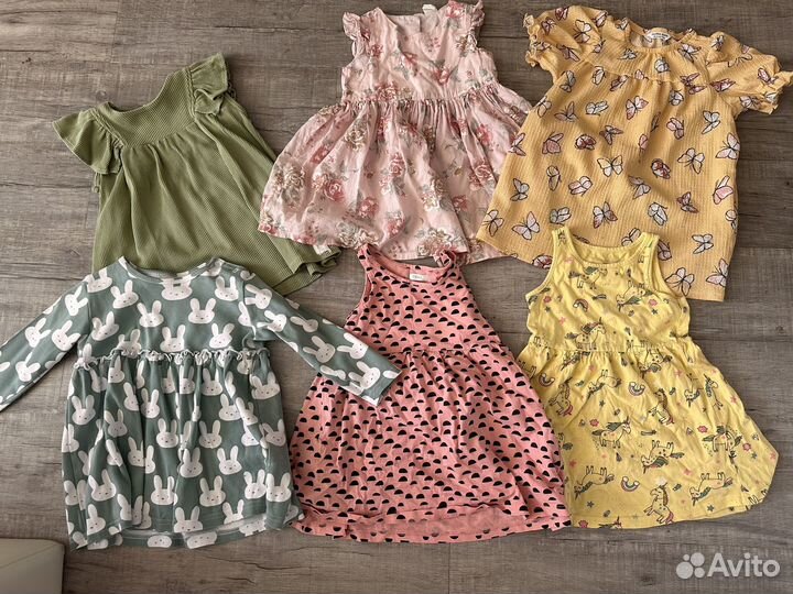Платья для девочки летние 86-92 размера