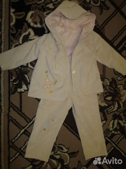Костюм микровельвет новый