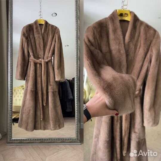 Шуба норковая новая новинка 25, 130см 42-48