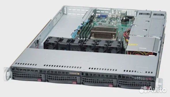 Сервер Supermicro SYS-5018R 4х3,5