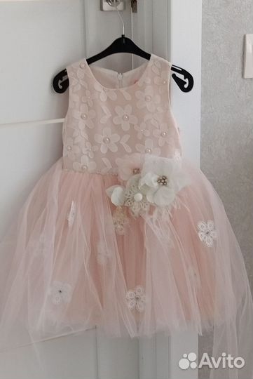 Платье для девочки 92
