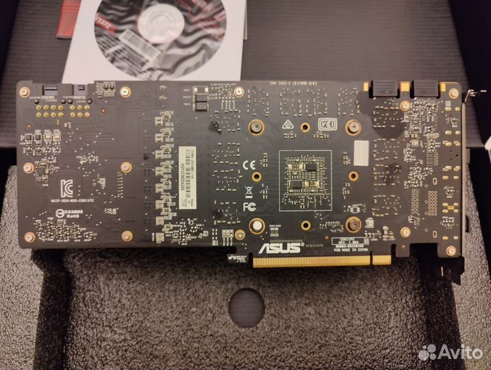 Видеокарта asus GTX 1080Ti 11Gb turbo