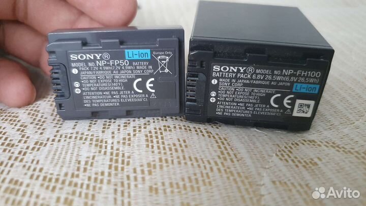 Видеокамера sony