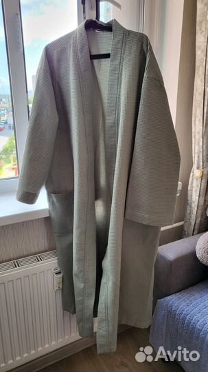 Халат мужской вафельный