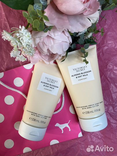 Крем гель для душа victoria's secret oat milk