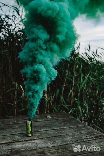 Цветной дым