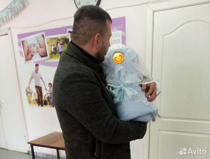 Конверт на выписку для мальчика