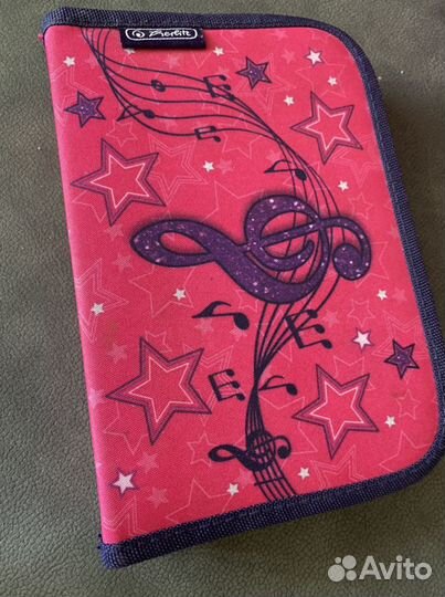 Ранец школьный + пенал herlitz mini