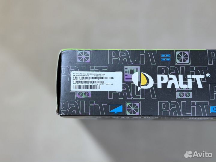 Новая Видеокарта Palit GeForce RTX 4070 Super Dual