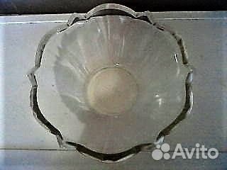 Конфетница стеклянная