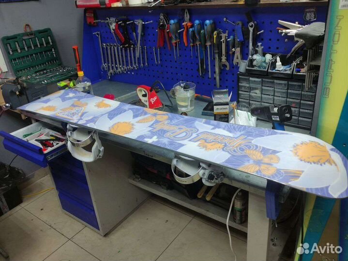 Сноуборд 152 + крепы