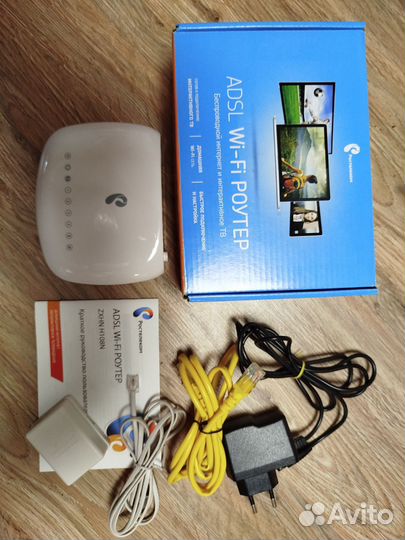 Adsl wifi роутер ZTE