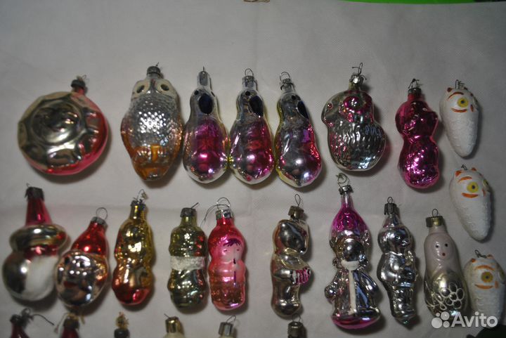 Елочные игрушки СССР