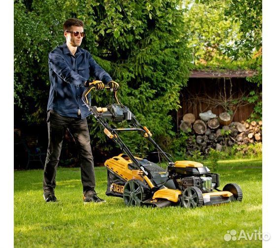 Газонокосилка бензиновая GLD-520SP-VE, 196 см3, ши