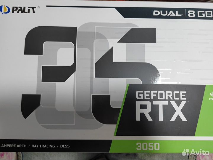 RTX 3050 palit dual