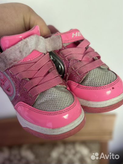 Роликовые кроссовки heelys 30