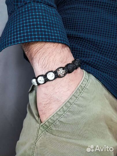 Мужской браслет Magic Node из натуральных камней