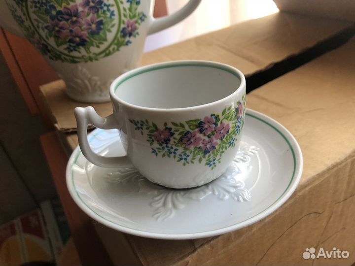 Кофейный сервиз новый