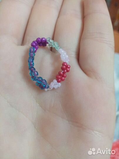 Кольца из бисера