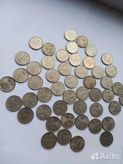 10рублей,1993г. М,магн