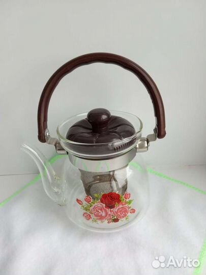 Чайник заварочный стеклянный