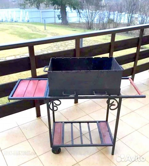 Мангал гриль барбекю дачный новый