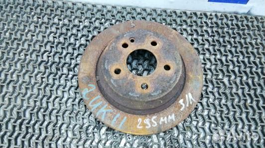 Диск тормозной задний mercedes benz vito W639 (2UK