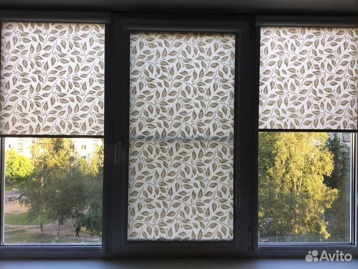 Кассетные рулонные шторы