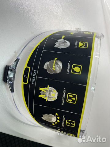 Agv race2 визор