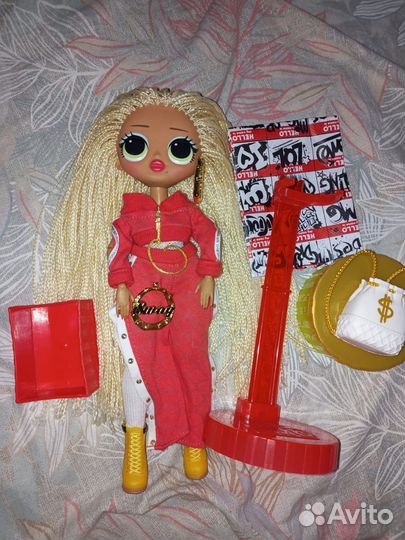 Кукла lol omg Чемодан куклы Swag