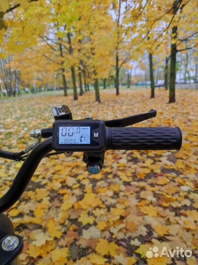 Электро велосипед монстр зима