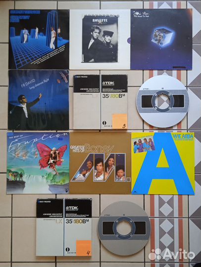 Катушка №27 / №18 с записями с LP и CD