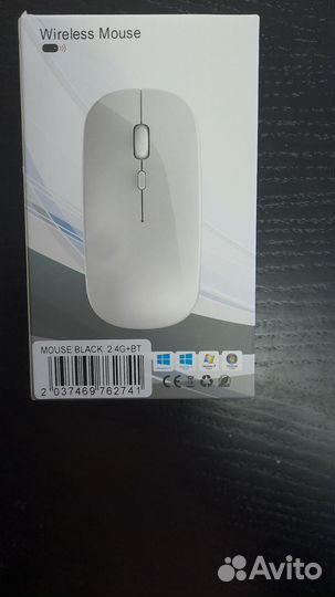 Беспроводная мышь на аккумуляторе