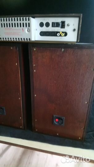 Усилитель radiotehnika у 101 + акустика 25ас-109