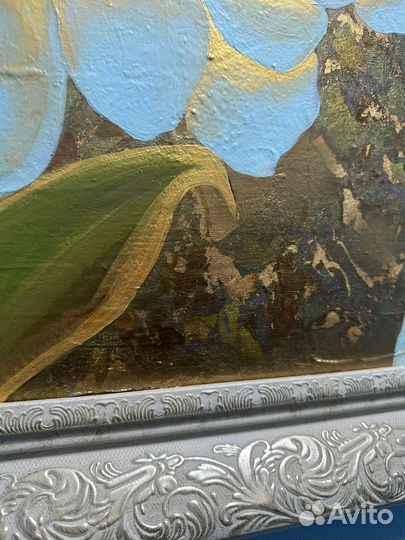 Продам картину холст акрил поталь в багете