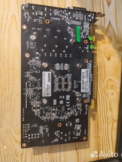 Видеокарта gtx 1650 D6