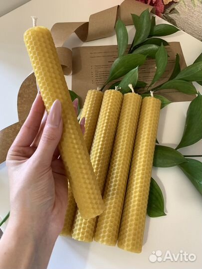 Свечи из вощины
