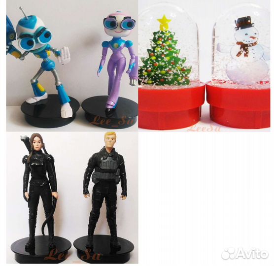 Топперы. Игрушки пробки из кинотеатра